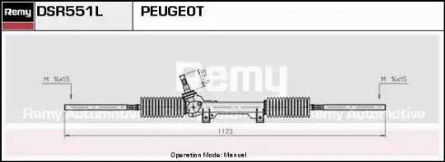 Remy DSR551L - Кормилна кутия vvparts.bg