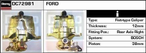 Remy RAB83092 - Спирачен апарат vvparts.bg