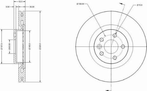 Remy RAD1373C - Спирачен диск vvparts.bg