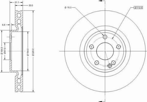 Remy RAD2302C - Спирачен диск vvparts.bg