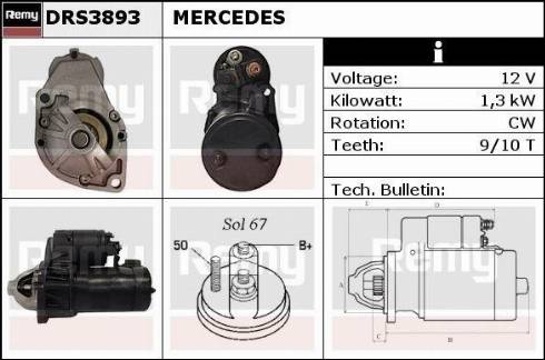 Remy RAS34904 - Стартер vvparts.bg