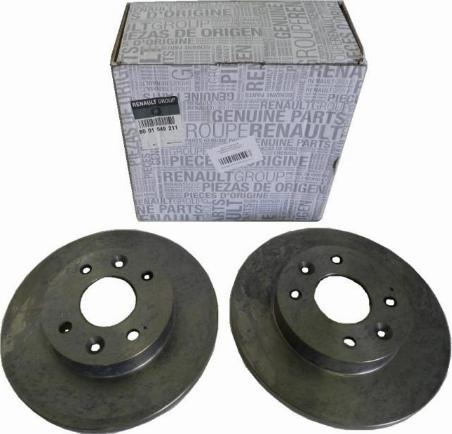 RENAULT 60 01 549 211 - Спирачен диск vvparts.bg