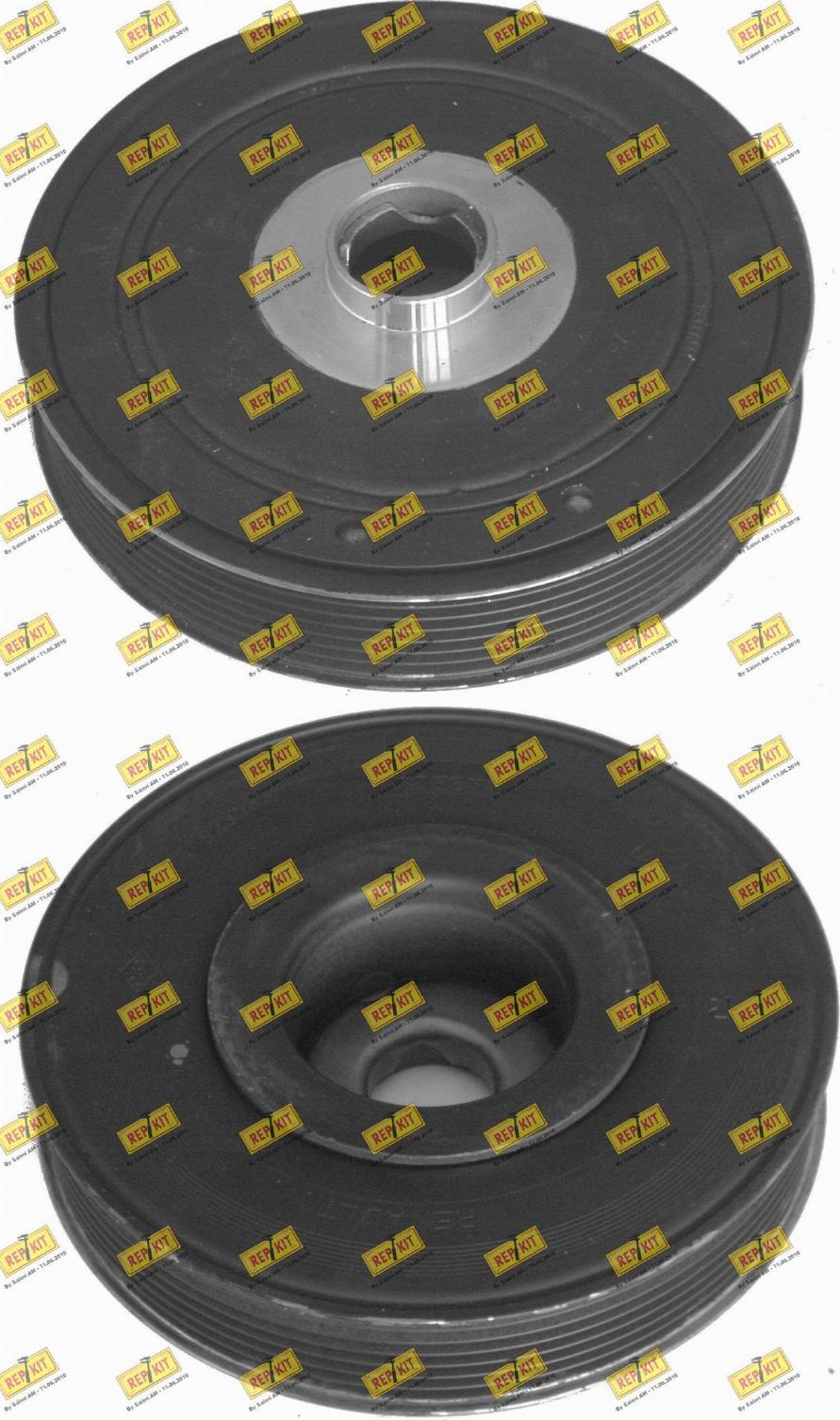 REPKIT RKT9094 - Ремъчна шайба, колянов вал vvparts.bg