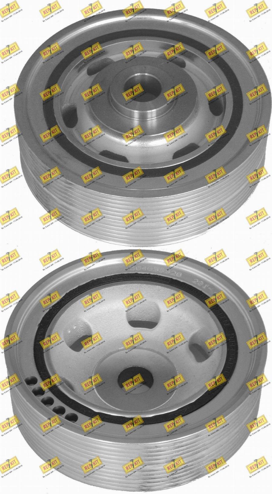 REPKIT RKT9048 - Ремъчна шайба, колянов вал vvparts.bg