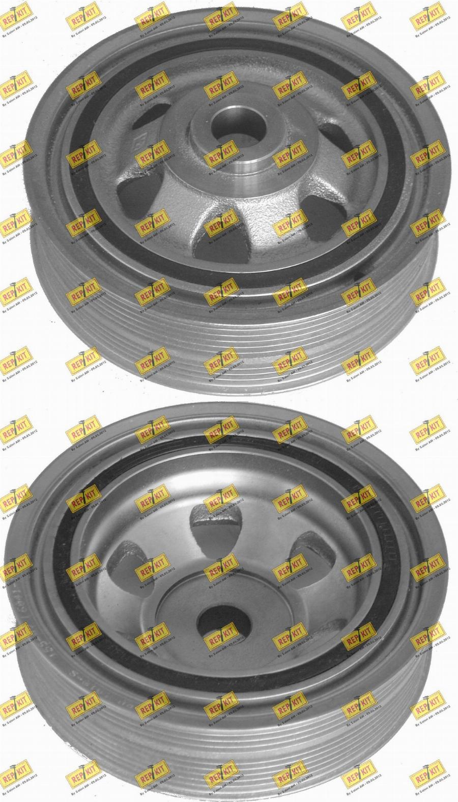 REPKIT RKT9059 - Ремъчна шайба, колянов вал vvparts.bg