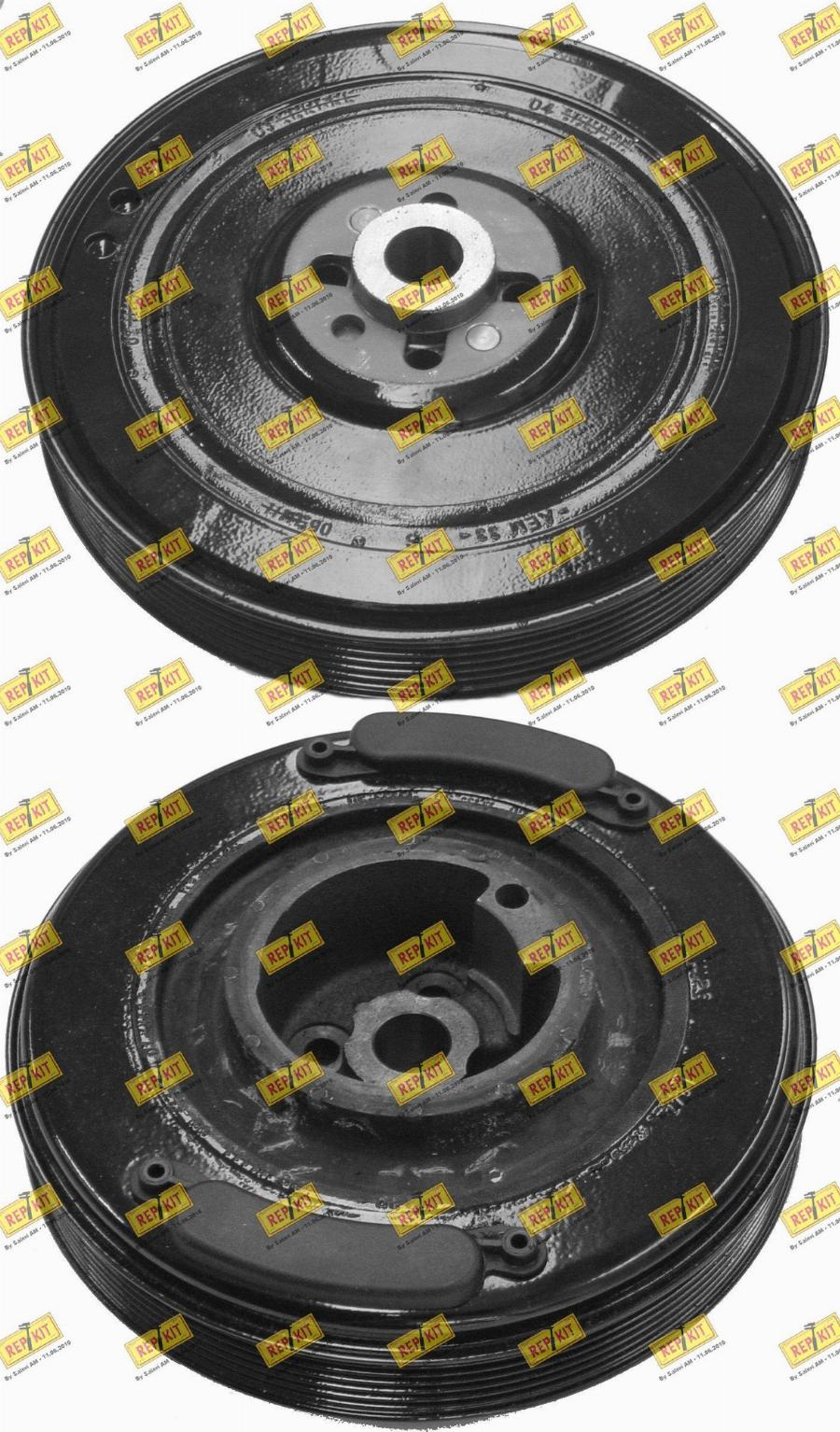 REPKIT RKT9006 - Ремъчна шайба, колянов вал vvparts.bg