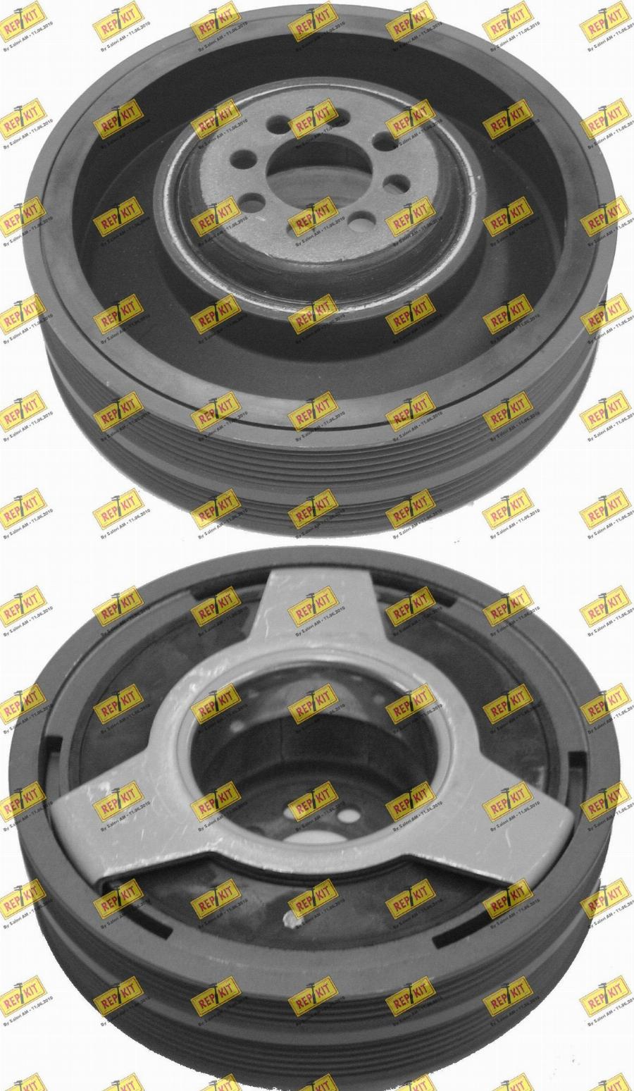 REPKIT RKT9015 - Ремъчна шайба, колянов вал vvparts.bg