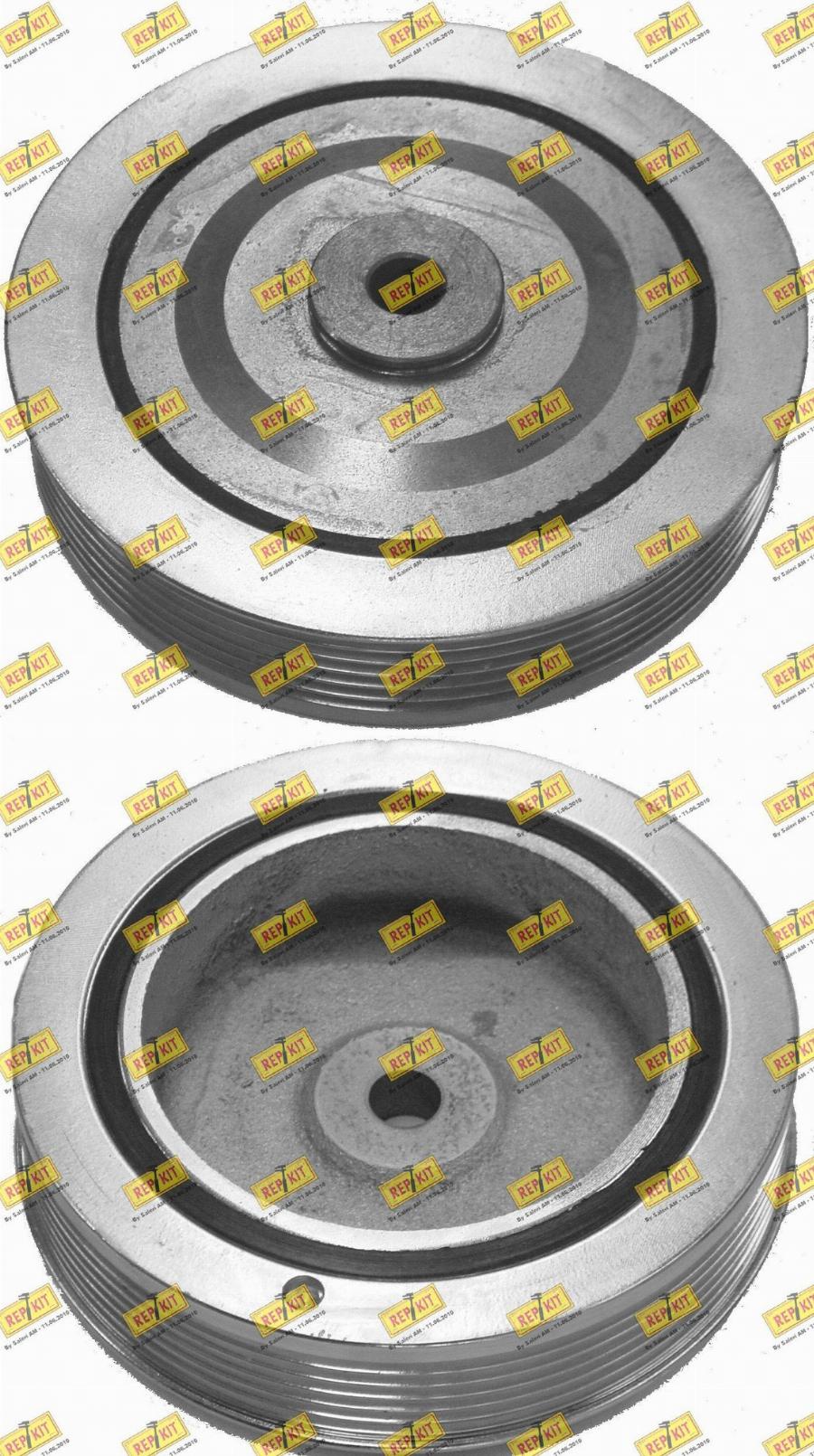 REPKIT RKT9024 - Ремъчна шайба, колянов вал vvparts.bg