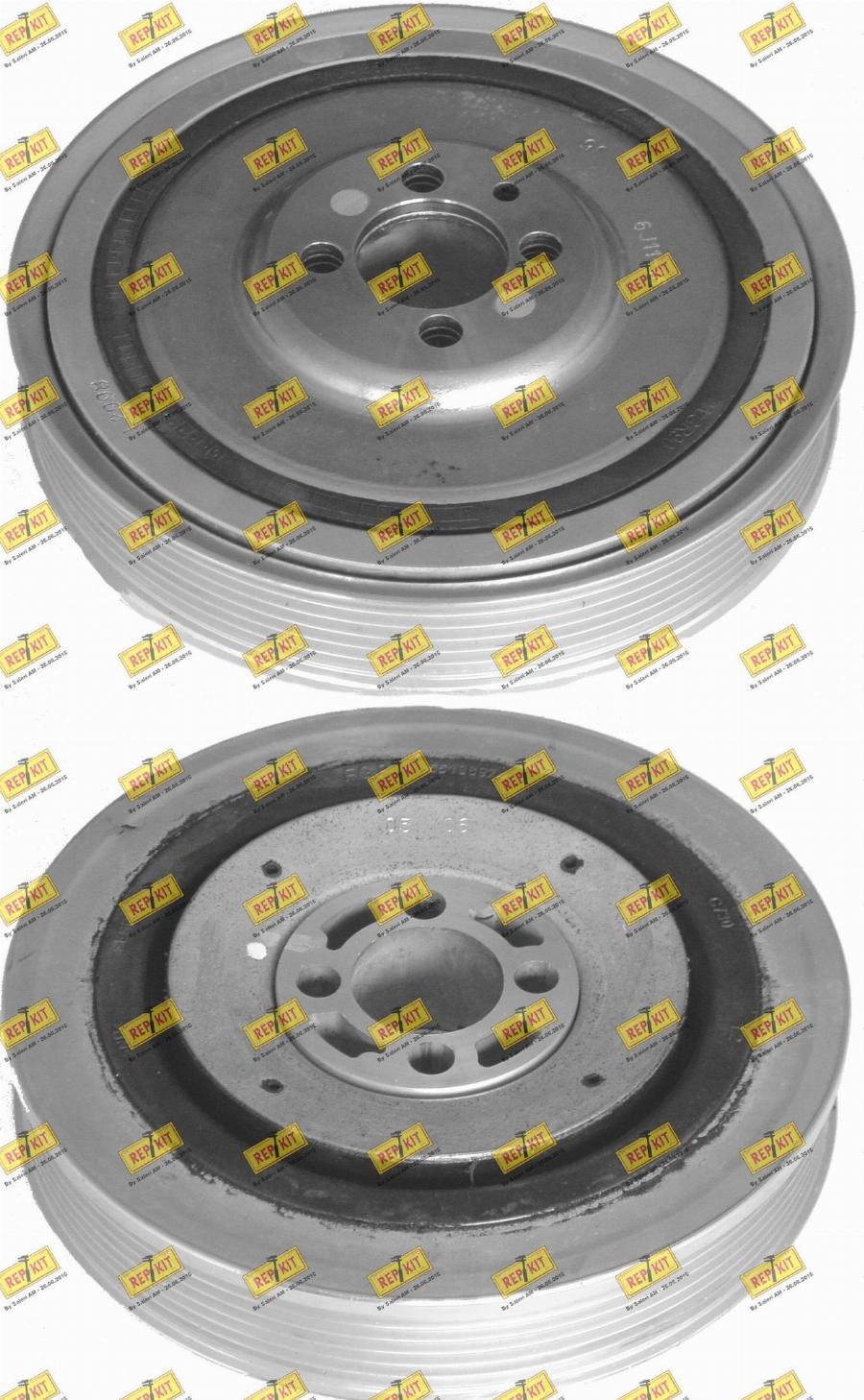 REPKIT RKT9020 - Ремъчна шайба, колянов вал vvparts.bg