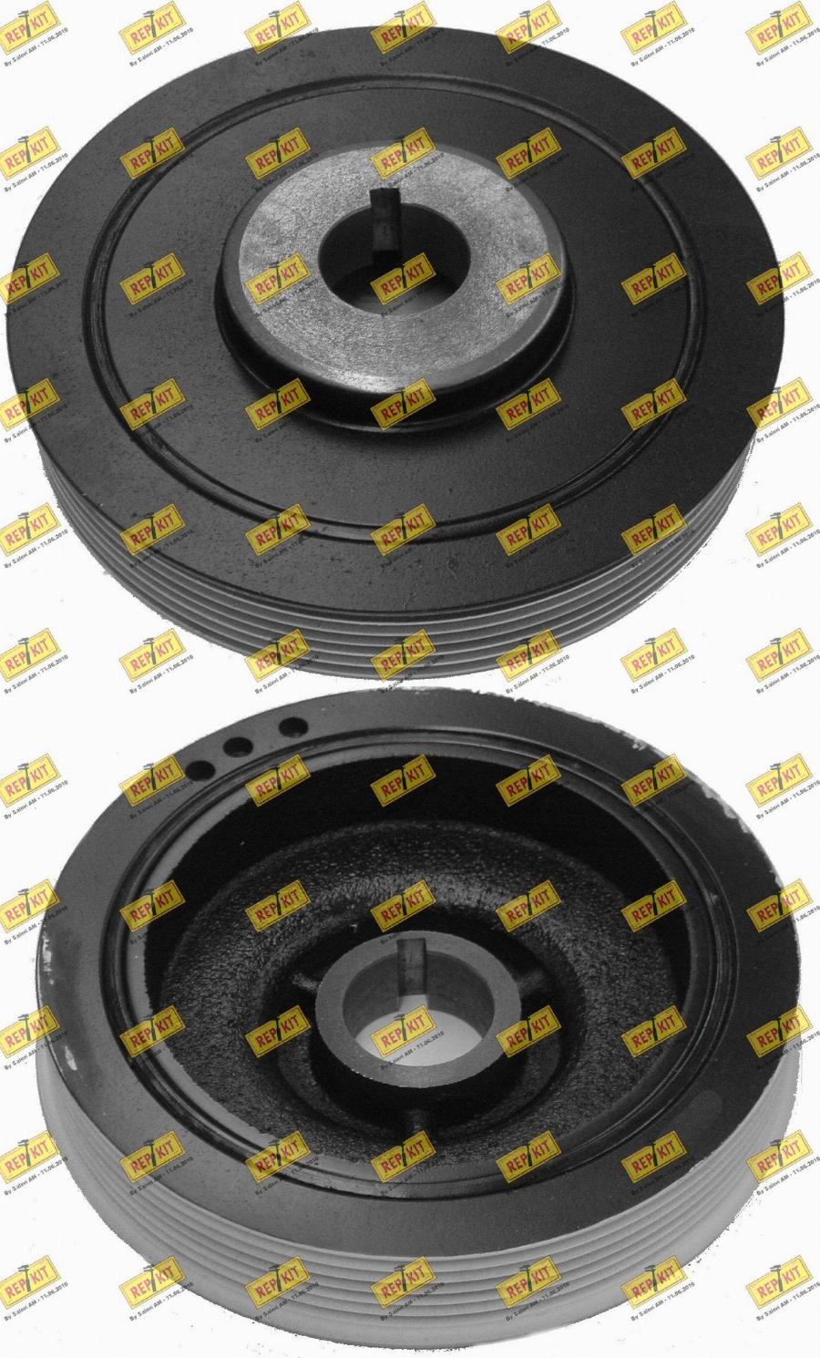 REPKIT RKT9028 - Ремъчна шайба, колянов вал vvparts.bg