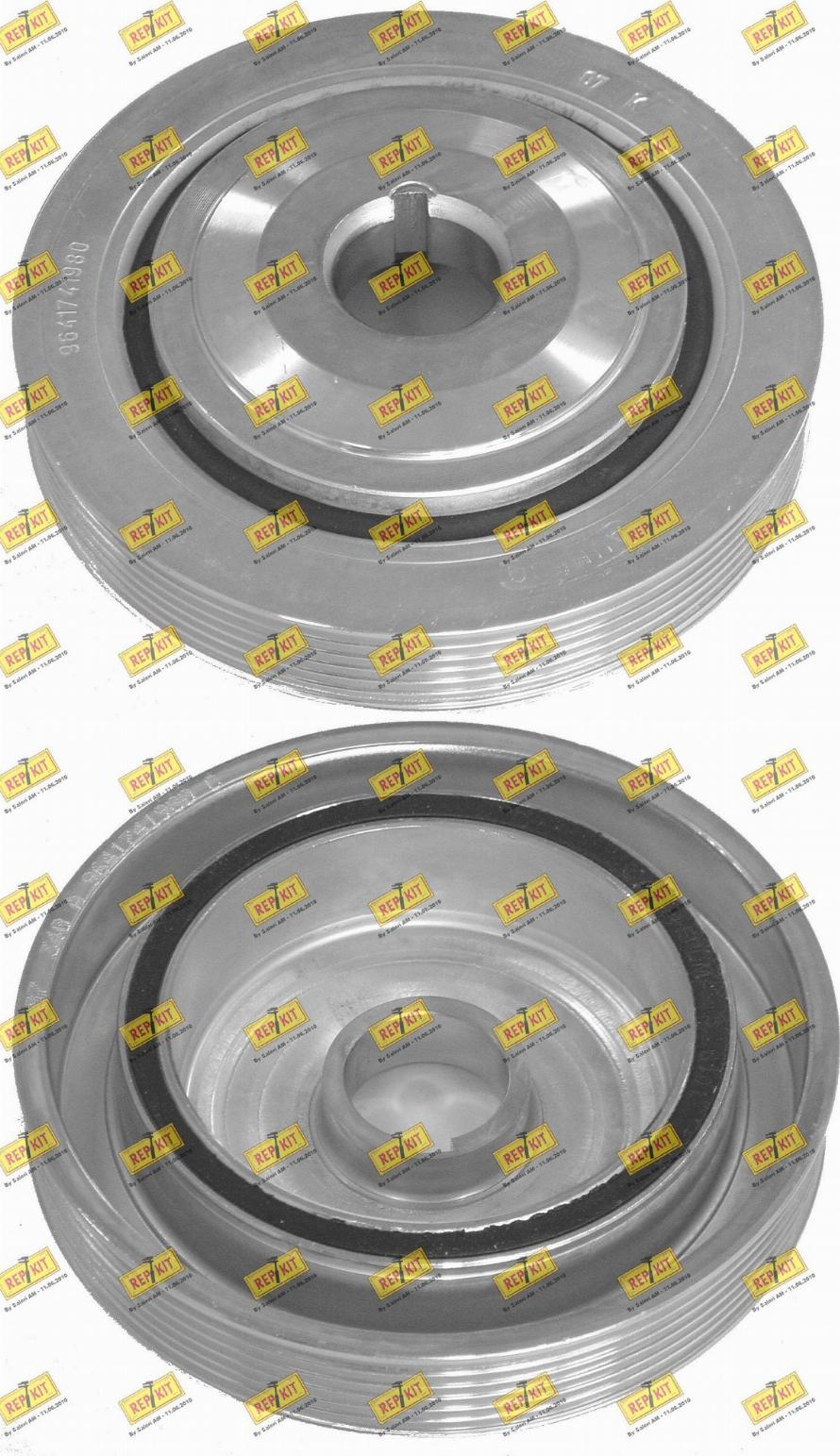 REPKIT RKT9079 - Ремъчна шайба, колянов вал vvparts.bg