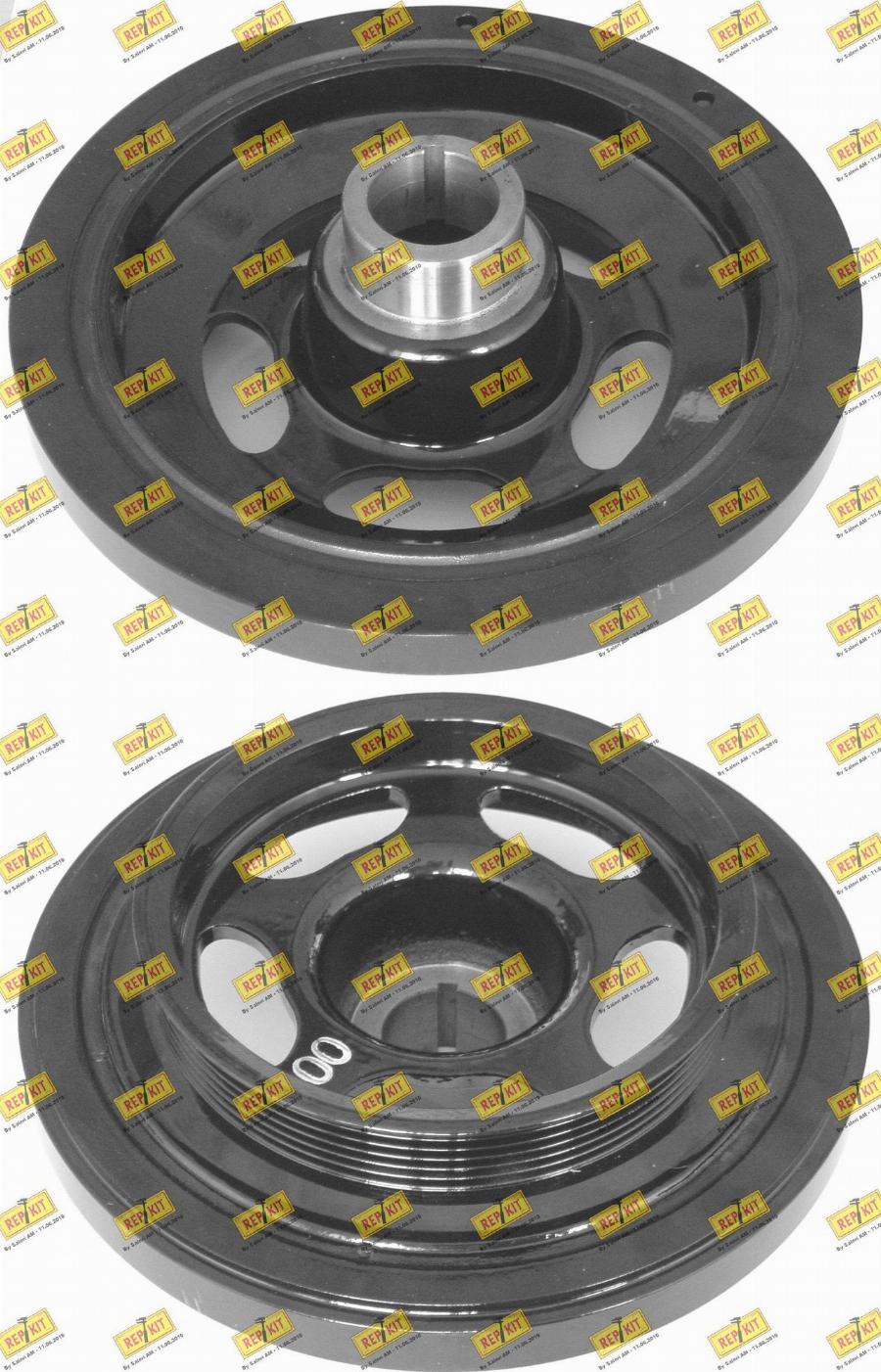 REPKIT RKT9133 - Ремъчна шайба, колянов вал vvparts.bg