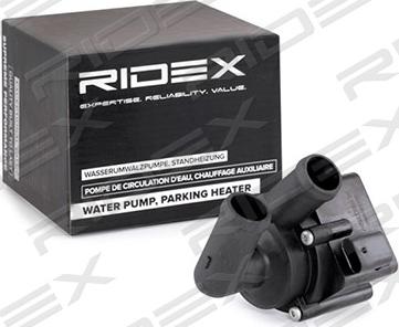 RIDEX 999W0009 - Водна циркулационна помпа, автономно отопление vvparts.bg