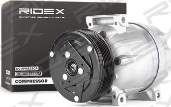 RIDEX 447K0099 - Компресор, климатизация vvparts.bg