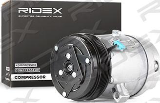 RIDEX 447K0091 - Компресор, климатизация vvparts.bg