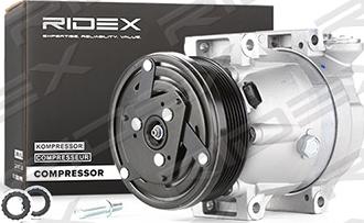 RIDEX 447K0049 - Компресор, климатизация vvparts.bg