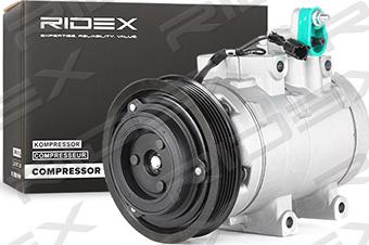 RIDEX 447K0064 - Компресор, климатизация vvparts.bg