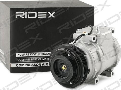 RIDEX 447K0194 - Компресор, климатизация vvparts.bg