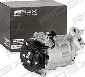 RIDEX 447K0147 - Компресор, климатизация vvparts.bg