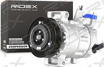 RIDEX 447K0119 - Компресор, климатизация vvparts.bg