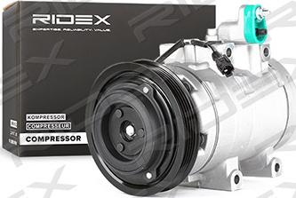 RIDEX 447K0122 - Компресор, климатизация vvparts.bg