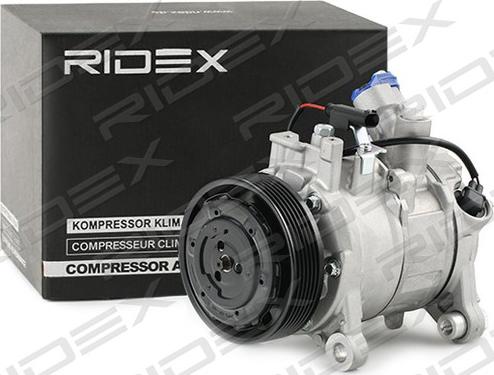 RIDEX 447K0347 - Компресор, климатизация vvparts.bg