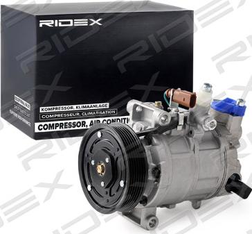 RIDEX 447K0310 - Компресор, климатизация vvparts.bg