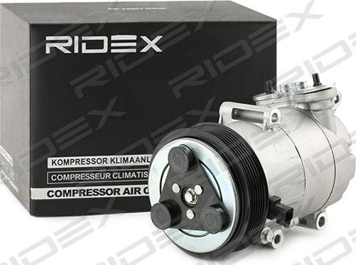 RIDEX 447K0370 - Компресор, климатизация vvparts.bg