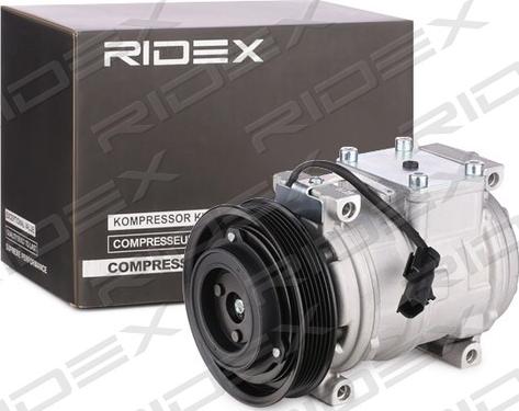 RIDEX 447K0378 - Компресор, климатизация vvparts.bg