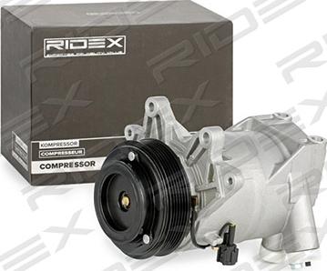 RIDEX 447K0292 - Компресор, климатизация vvparts.bg