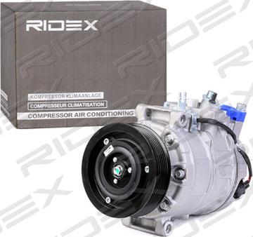 RIDEX 447K0239 - Компресор, климатизация vvparts.bg