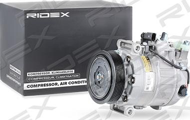 RIDEX 447K0225 - Компресор, климатизация vvparts.bg