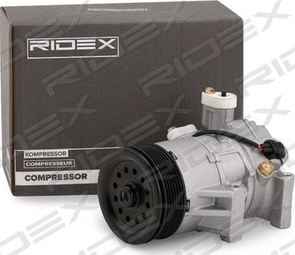 RIDEX 447K0271 - Компресор, климатизация vvparts.bg
