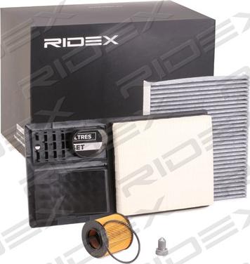 RIDEX 4055F0578 - Филтър к-кт vvparts.bg