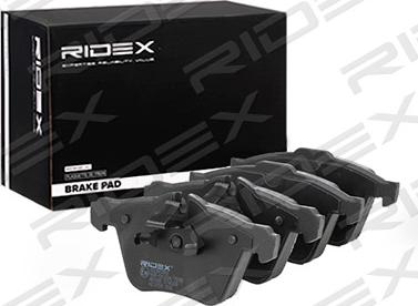 RIDEX 402B0901 - Комплект спирачно феродо, дискови спирачки vvparts.bg