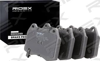 RIDEX 402B0603 - Комплект спирачно феродо, дискови спирачки vvparts.bg