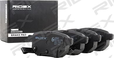 RIDEX 402B0689 - Комплект спирачно феродо, дискови спирачки vvparts.bg