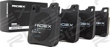 RIDEX 402B0121 - Комплект спирачно феродо, дискови спирачки vvparts.bg