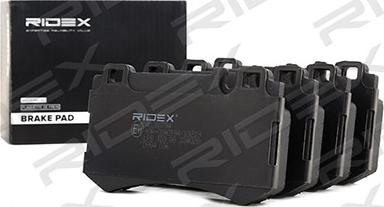 RIDEX 402B0794 - Комплект спирачно феродо, дискови спирачки vvparts.bg