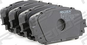 RIDEX 402B0749 - Комплект спирачно феродо, дискови спирачки vvparts.bg