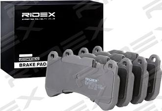 RIDEX 402B0773 - Комплект спирачно феродо, дискови спирачки vvparts.bg