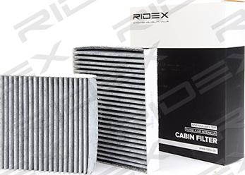 RIDEX 424I0197 - Филтър купе (поленов филтър) vvparts.bg