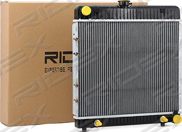 RIDEX 470R0043 - Радиатор, охлаждане на двигателя vvparts.bg