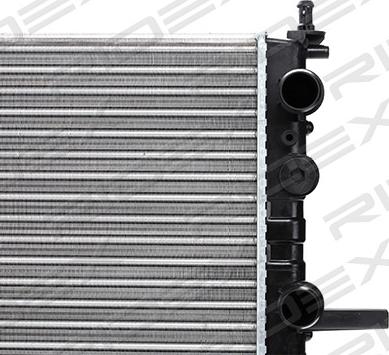 RIDEX 470R0195 - Радиатор, охлаждане на двигателя vvparts.bg