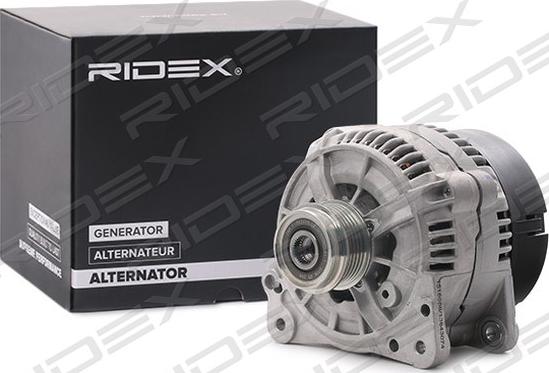 RIDEX 4G0158 - Генератор vvparts.bg