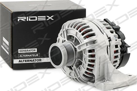 RIDEX 4G0780 - Генератор vvparts.bg