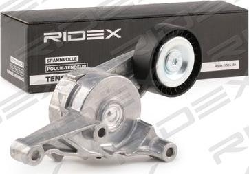 RIDEX 540T0014 - Ремъчен обтегач, пистов ремък vvparts.bg