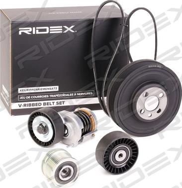 RIDEX 542R0403 - Комплект пистов ремък vvparts.bg