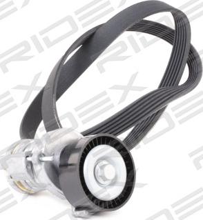 RIDEX 542R0036 - Комплект пистов ремък vvparts.bg