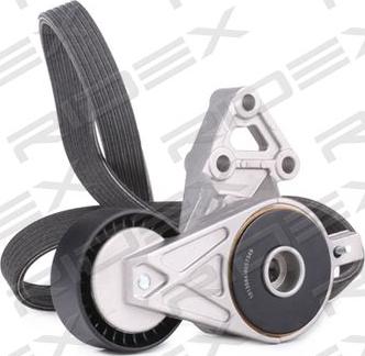 RIDEX 542R0178 - Комплект пистов ремък vvparts.bg